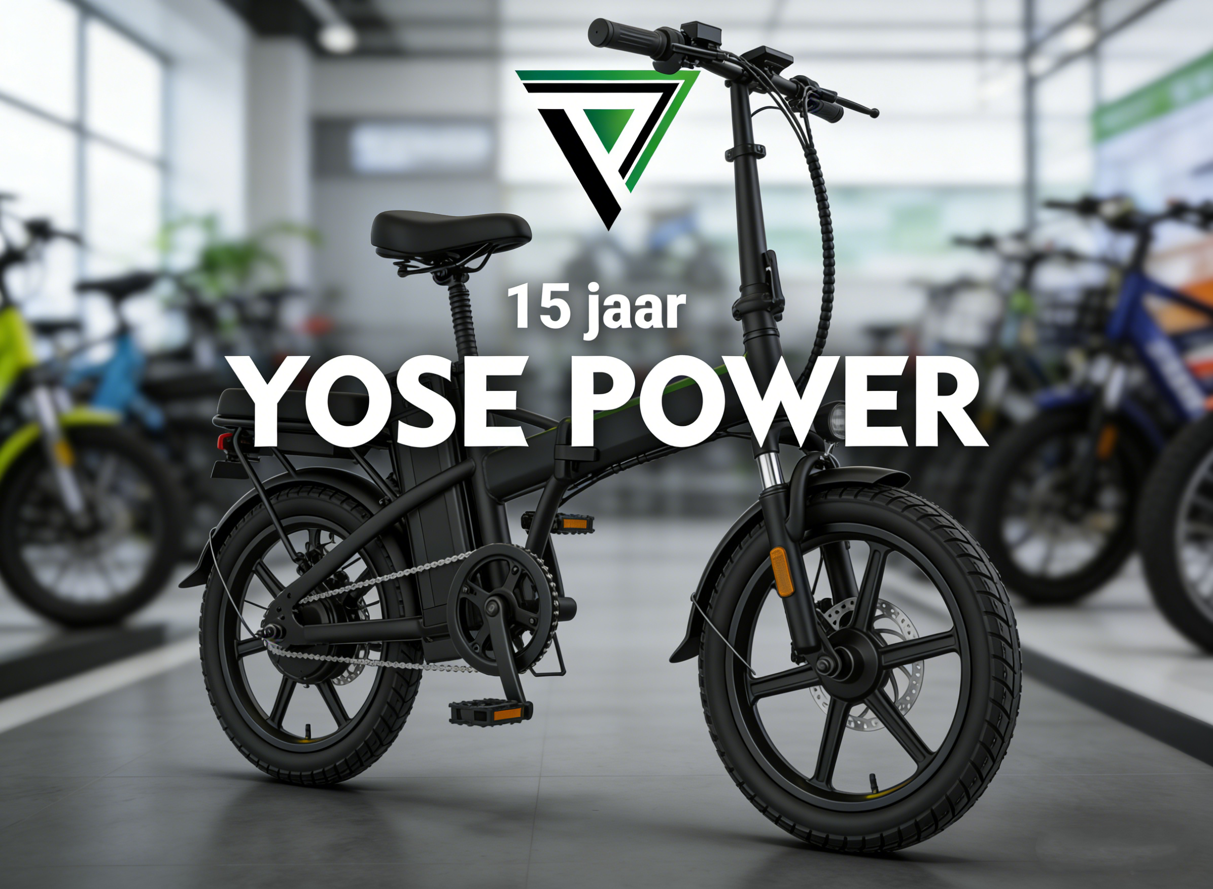 Vier 15 jaar YOSE POWER met exclusieve aanbiedingen en cadeaus!