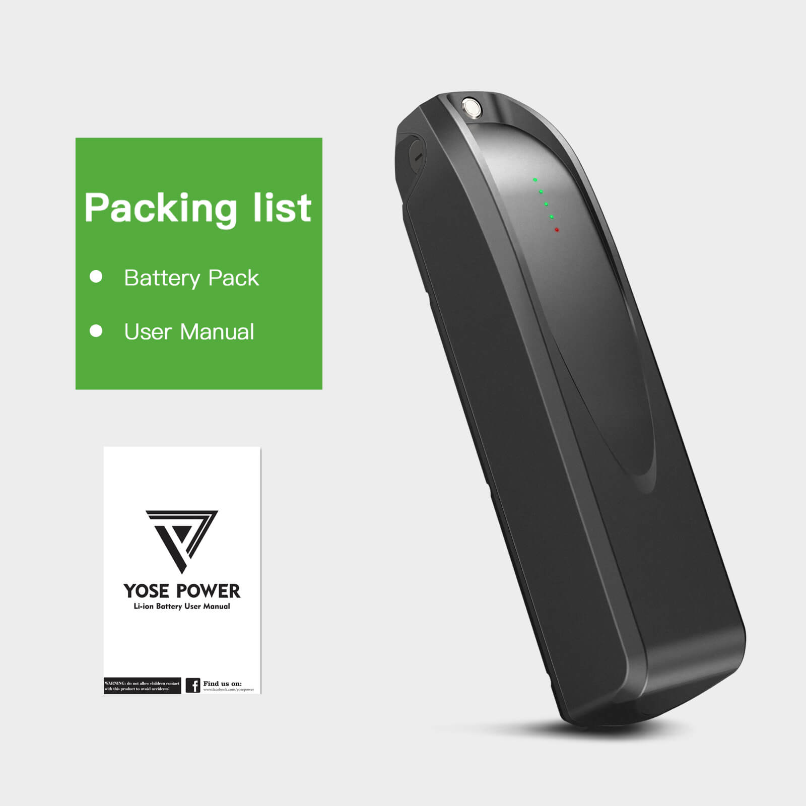 36V 10.4Ah Li-ion Fietsaccu ZZ98 voor BLAUPUNKT ZZ981004 en Prophete Nr. 326