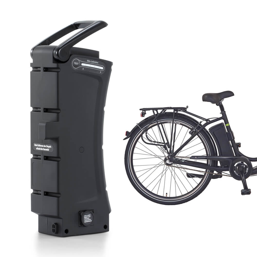 36V 10.4Ah(374Wh) E-Bike Li-ion Accu Vervangende Accu zonder Oplader voor SideClick Akku van Prophete, Kreidler, Zündapp