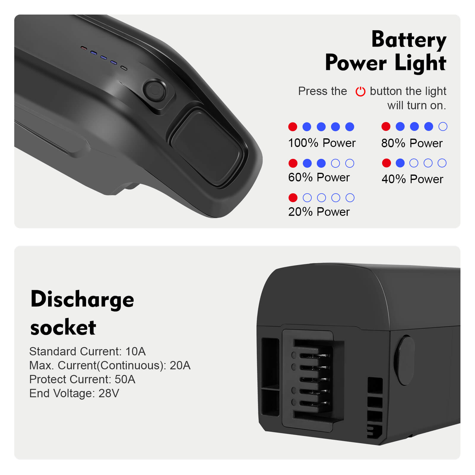 36V 12.8Ah(461Wh) Fietsaccu met CAN-Bus voor onderbuis Prophete e-Bikes ZZ131 AEG Accu