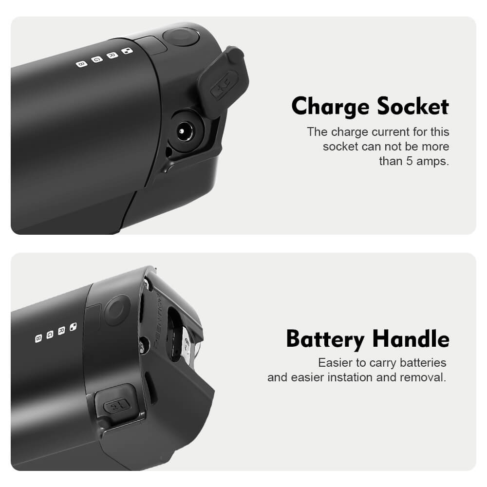 36V 12.8Ah(474Wh) Fietsaccu Intube Accu REENTION EEL-MINI 40 voor Fongers Nuevo, Telefunken Aufsteiger, Zündapp Z810,Z898