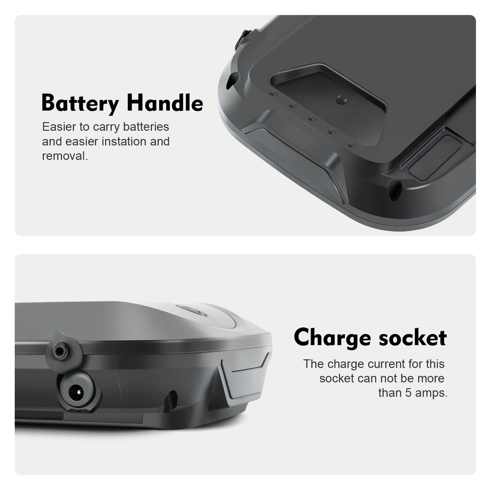 36V 12.8Ah(461Wh)14Ah(504Wh) Li-ion E-Bike Accu YJ145 voor E-Bikes van Telefunken, Zündapp, Chrisson etc. zonder Oplader