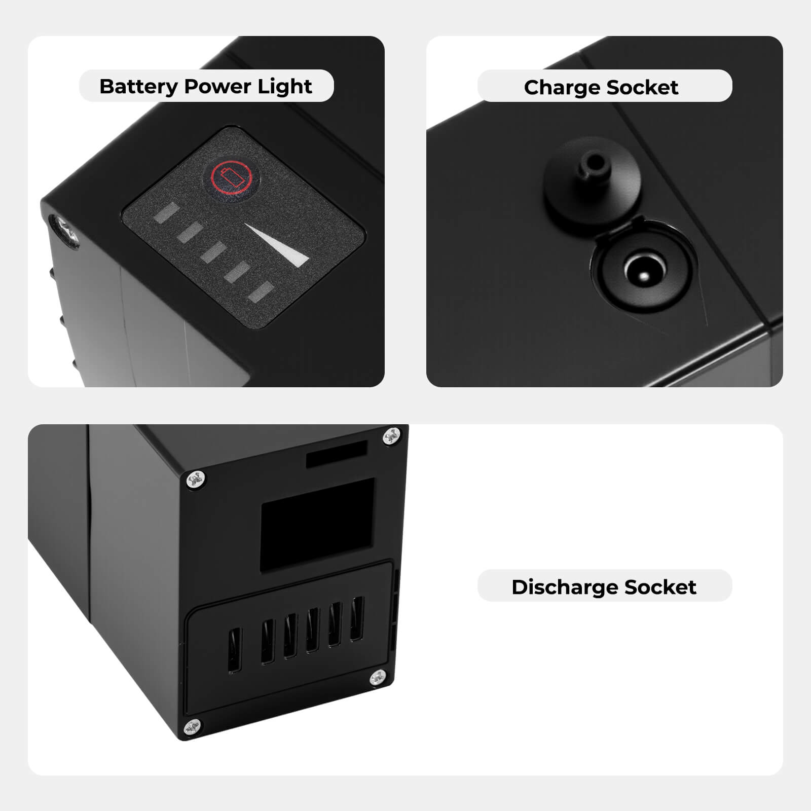 36V 14Ah (504Wh) Li-ion Fietsaccu geschikt voor CITA 5.0i, CITA 6.0i, VIATOR 5.0i, MONTIS 5.0i, MONTIS 6.0i en EM 1966i