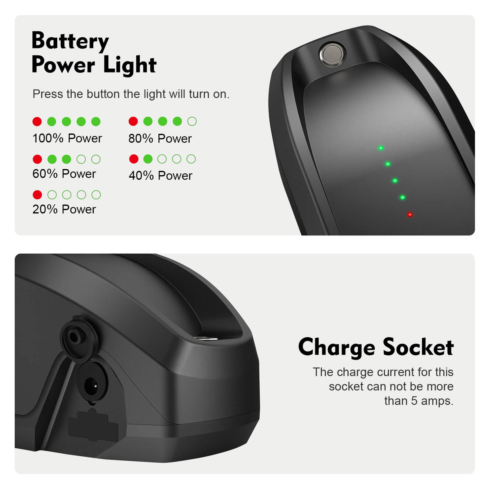 36V 10.4Ah Li-ion Fietsaccu ZZ98 voor BLAUPUNKT ZZ981004 en Prophete Nr. 326