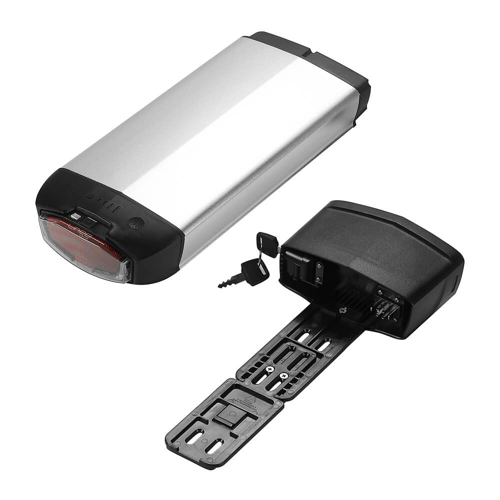 36V 13Ah/14.5Ah/15.6Ah/17.4Ah Pro-Ebike accu, Grunberg, ombouwsets fietsunie / RAT Delfi, FMH Motor, Txed, Veldia  voor 26"-28" Fiets met V-Brake en Schijfrem