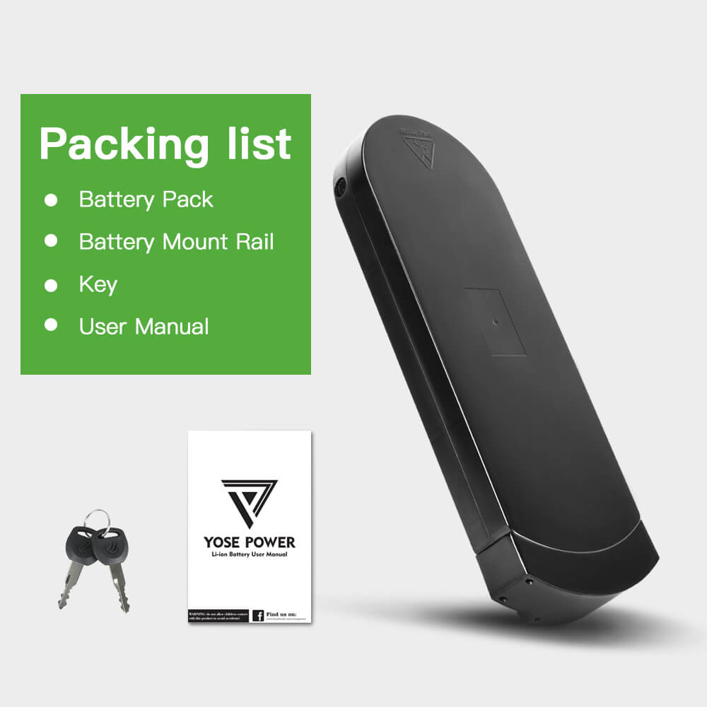 36V 13Ah(481Wh) Tianneng Fietsaccu voor MiFA, Fischer, Prophete, Curtis, Biria, Cyco