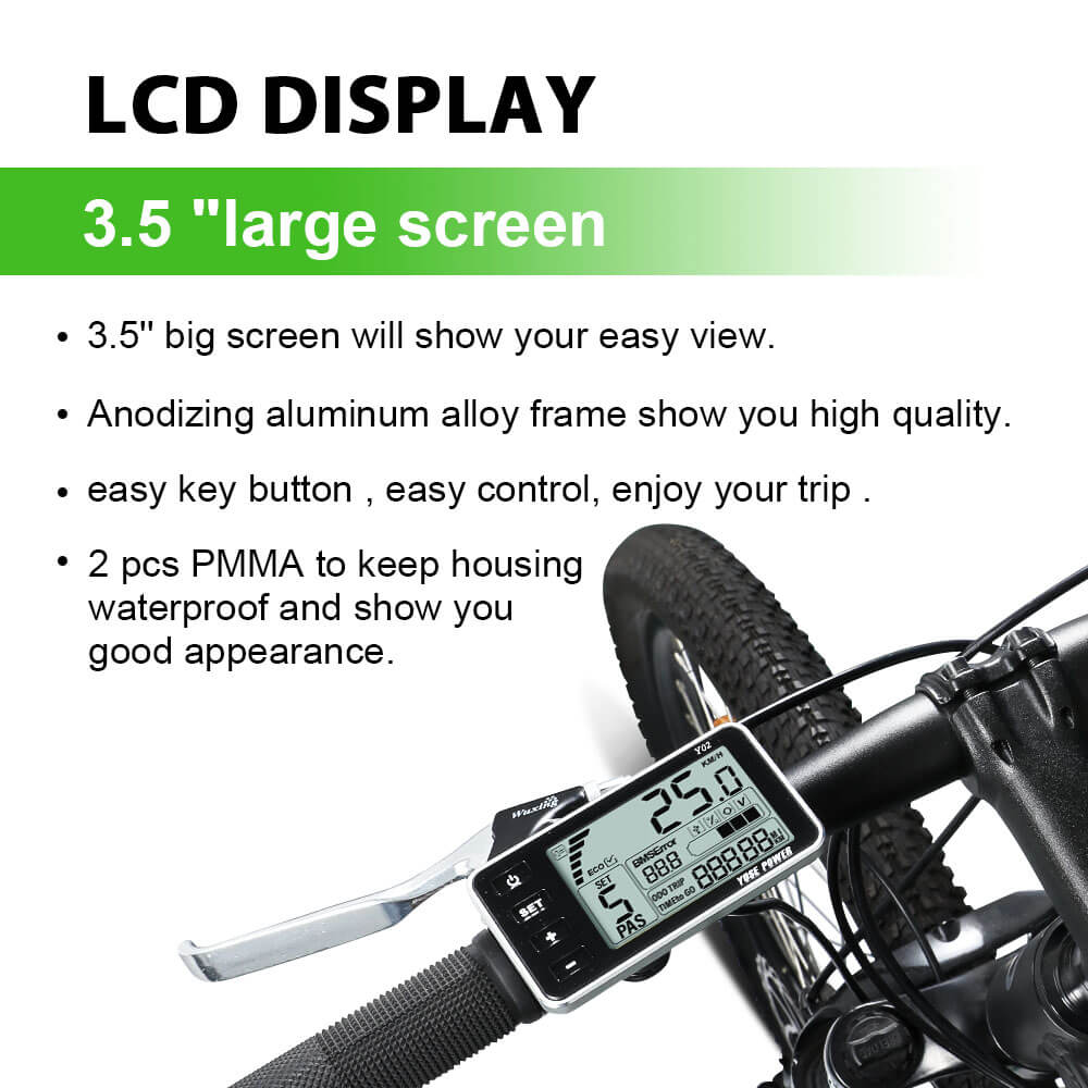 E-Bike ombouwset 36V 250W 26" Voormotor Kit Fiets E-Bike Naafmotor in Zwart