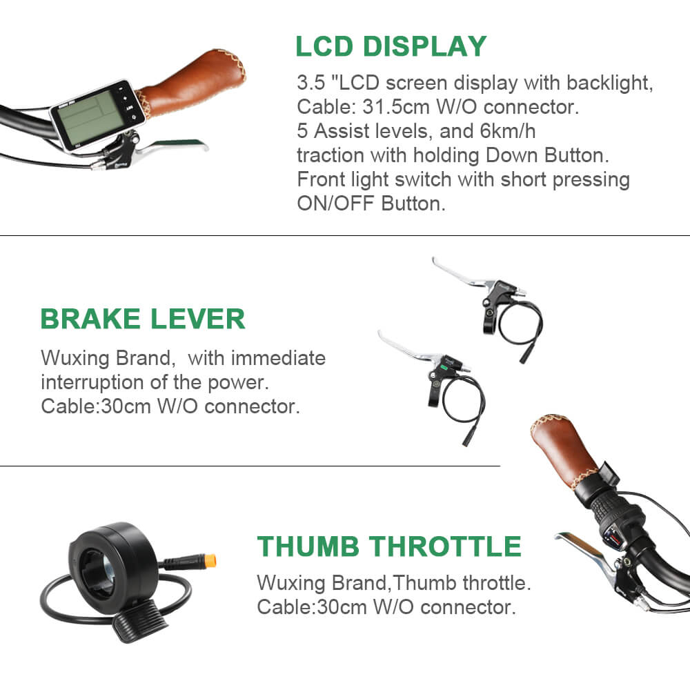 E-Bike ombouwset 36V 250W 28"(700C) Voormotor Kit Fiets E-Bike Naafmotor in Zilver zonder accu