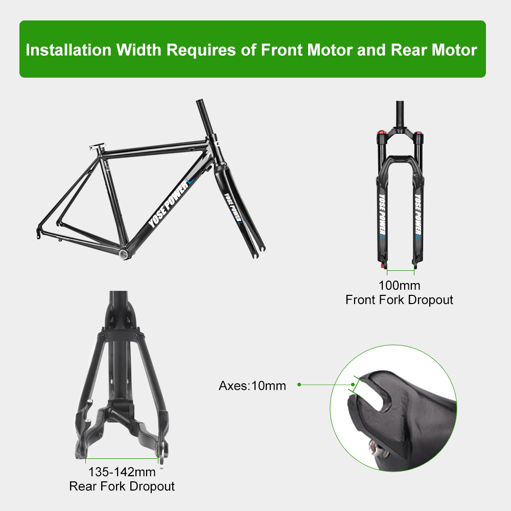 E-Bike ombouwset 36V 250W 28"(700C) Achter Motor Kit voor Vrijloop met 36V 13Ah Accu en Oplader