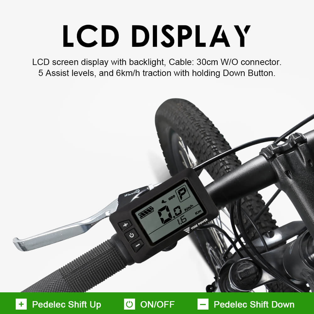 E-Bike ombouwset 36V 250W 28"(700C) Voormotor Kit met HL1 36V 18Ah Accu Naafmotor DIY