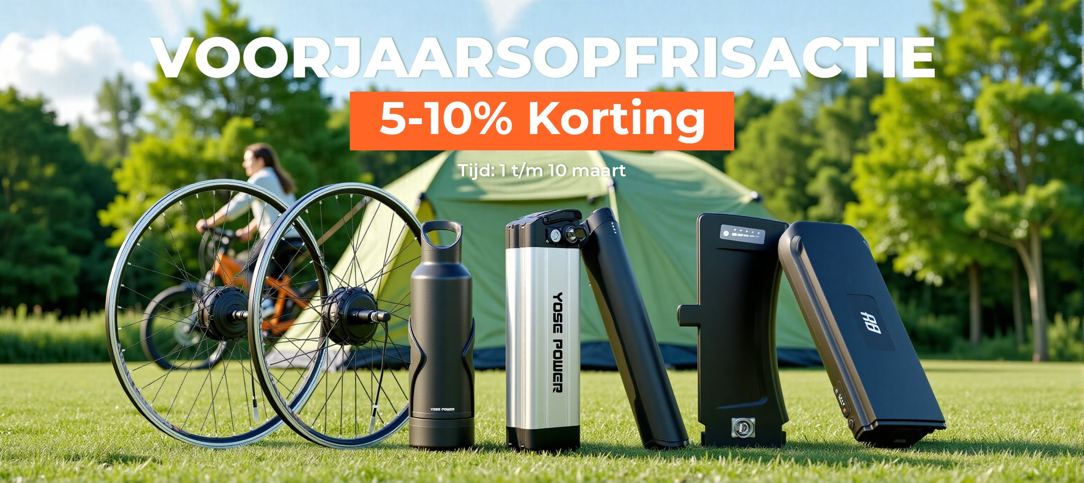 Voorjaarspromotie poster