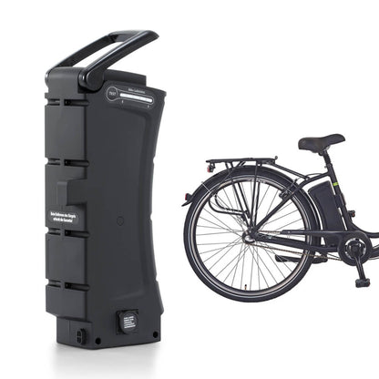 36V 10.4Ah(374Wh) E-Bike Li-ion Accu Vervangende Accu zonder Oplader voor SideClick Akku van Prophete, Kreidler, Zündapp