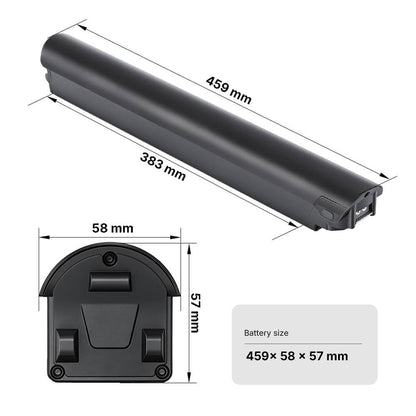 36V 10Ah (360Wh) Li-ion Fietsaccu zonder lader geschikt voor Tenways CGO600 PRO (Classic Edition) en CGO600 Plus (New Edition)