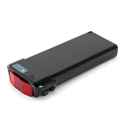 36V 12.8Ah(473Wh) E-Bike Li-ion Accu Achterdrager Accu Vervanging zonder Oplader voor Pedelec Zündapp Fongers Telefunken Provelo