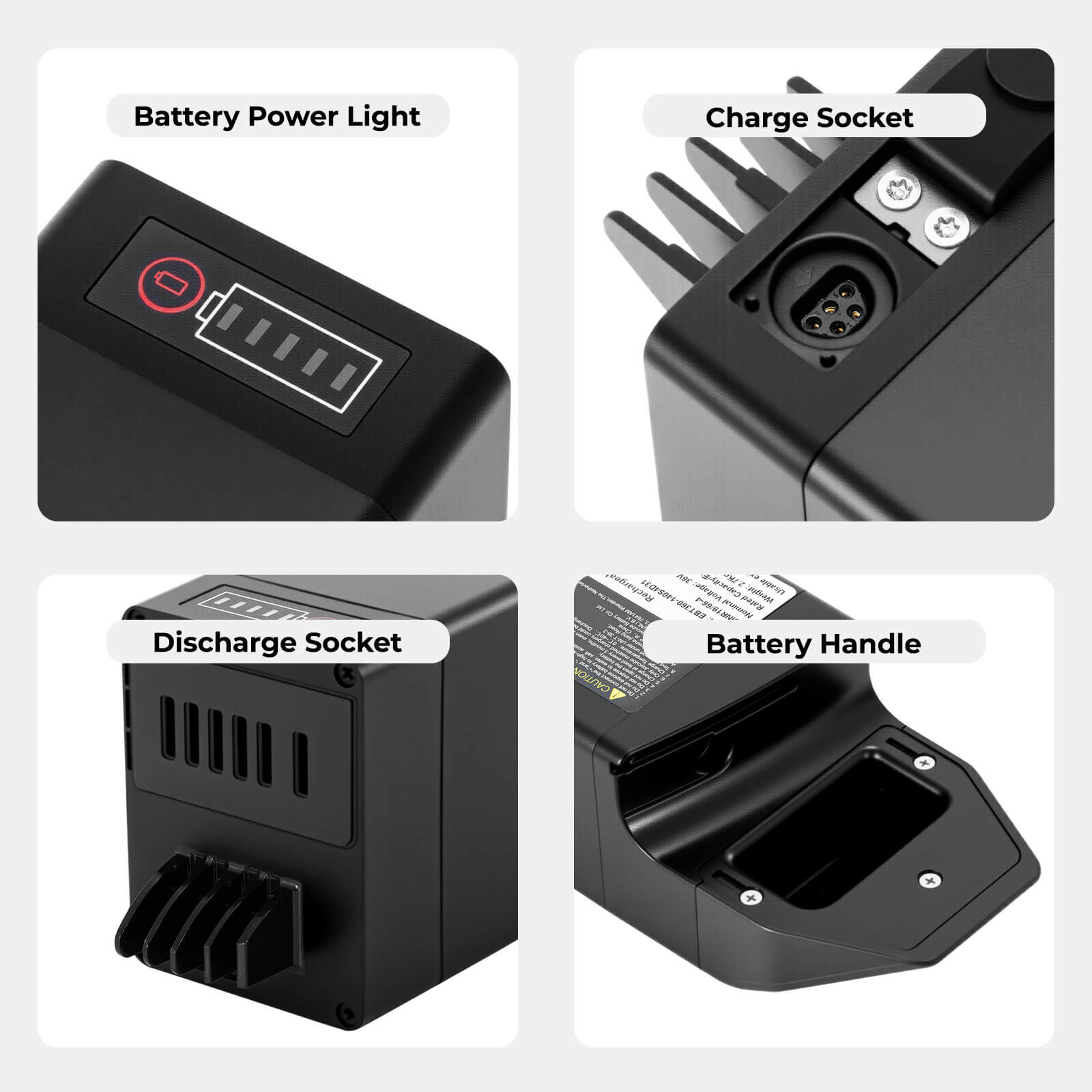 36V 14Ah Phylion Fietsaccu Joycube DT-12 Accu voor TELEFUNKEN Aufsteiger M930, Prophete Graveler 22.ESM.10, Prophete Entdecker 22.EST.05, and E-Bikes Pedelecs of TOTEM, Tretwerk, Adore