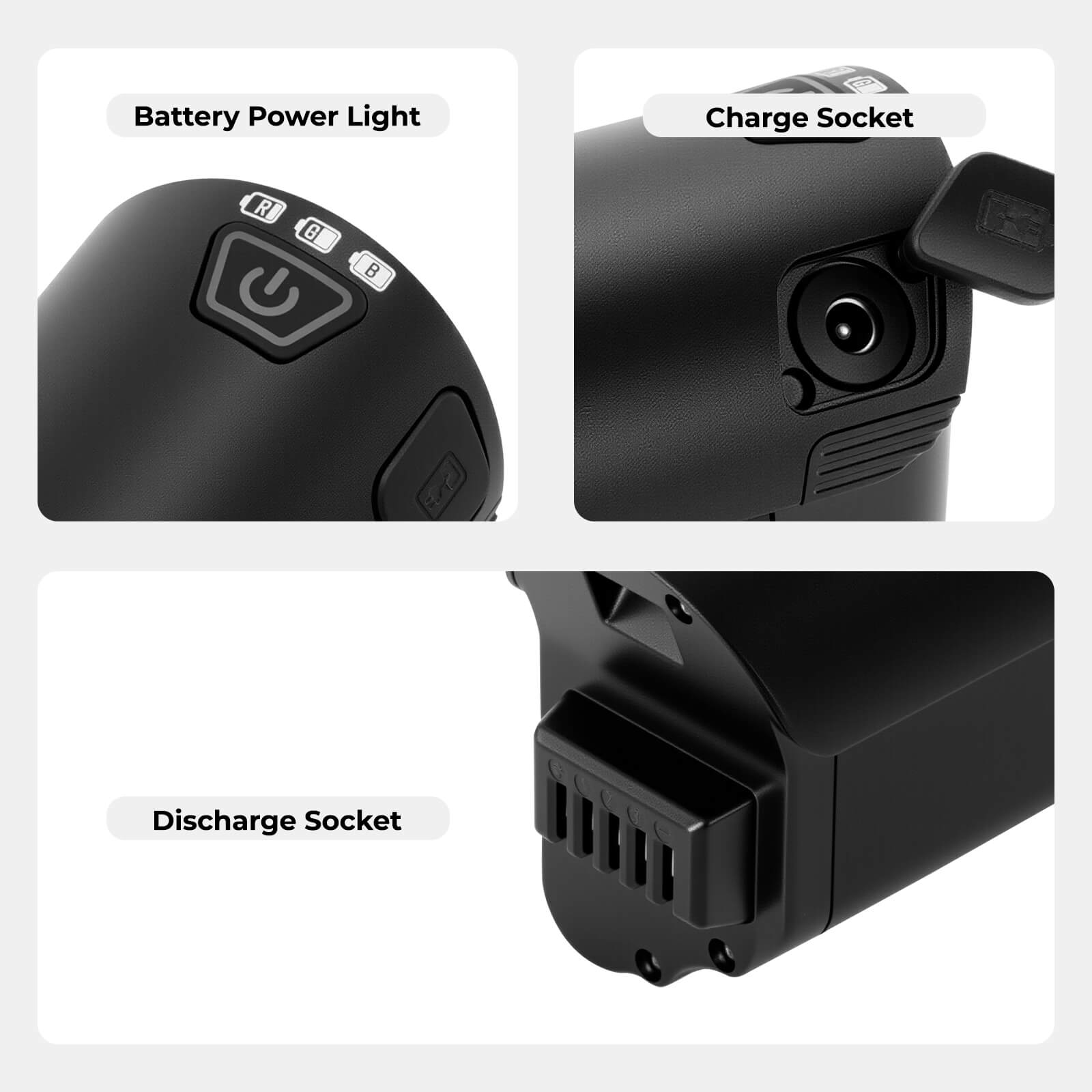 36V 16Ah (576Wh) Li-ion Batterie met inbouwbuis voor HillMiles fietsaccu, Jasion EB5 Roamer/Tourroll J1 ST Trekk/Samebike RS-A01 Pro-T Urban