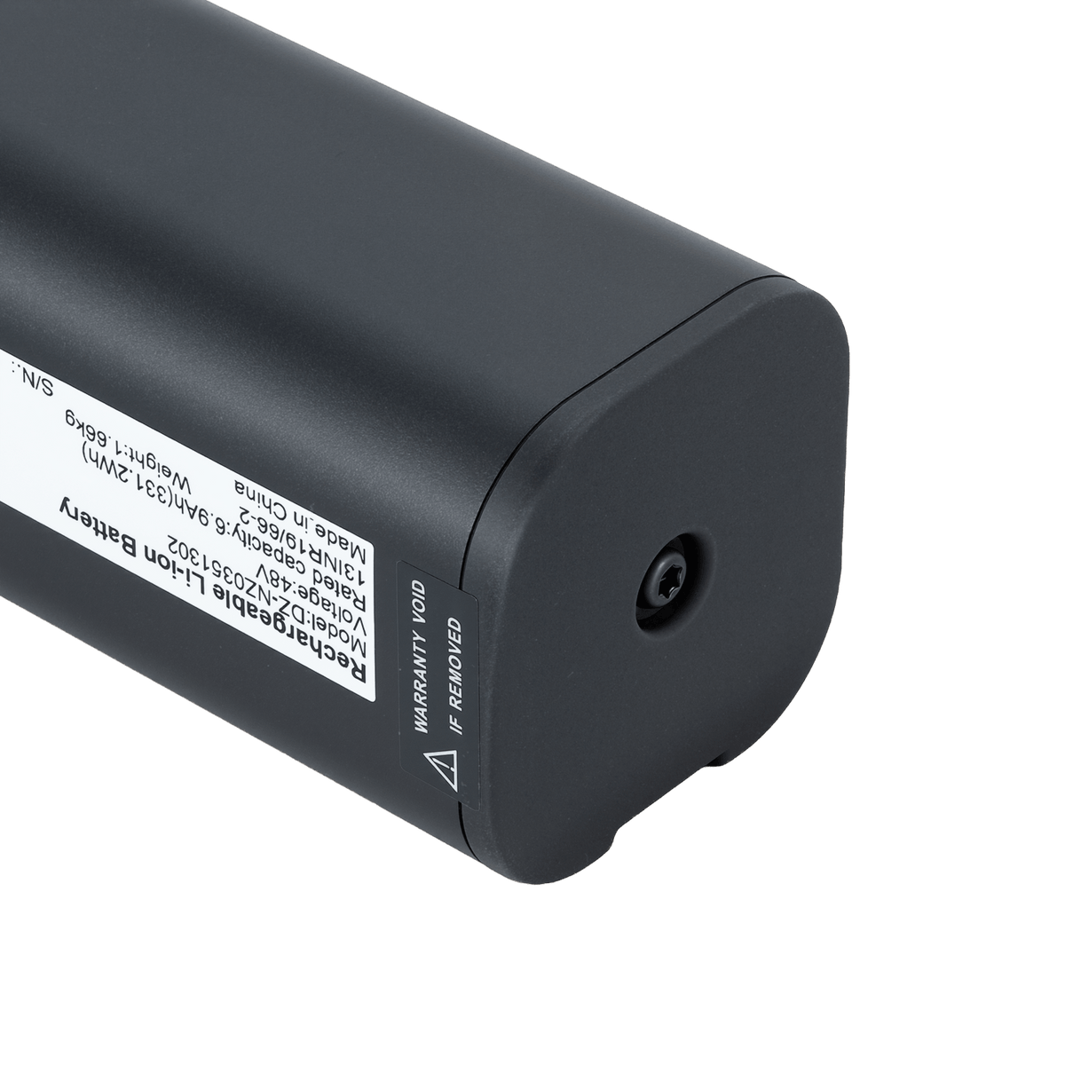 48V 7A(331Wh) Fietsaccu Li-ion accu NZ035 (intube) met Panasonic cellen en CAN-bus zonder lader geschikt voor Ampler