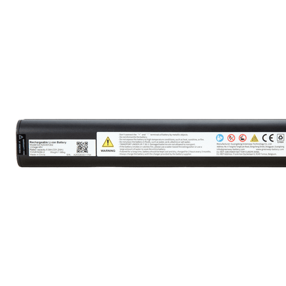48V 7A(331Wh) Fietsaccu Li-ion accu NZ035 (intube) met Panasonic cellen en CAN-bus zonder lader geschikt voor Ampler