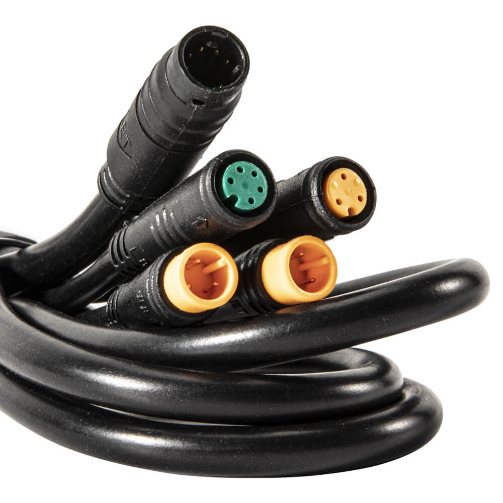 4in1 kabel / 5in1 kabel geschikt voor motorkit met Lishui-controller