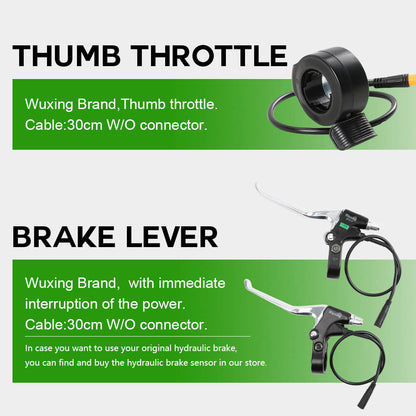 E-Bike ombouwset 36V 350W 28"(700C) Achter Motor Kit voor Cassette met 36V 13Ah Accu