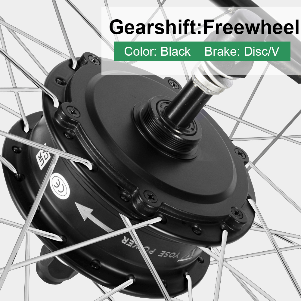 E-Bike ombouwset 36V 350W 28"(700C) Achter Vrijwiel Motor Fiets Naaf Motor Kit