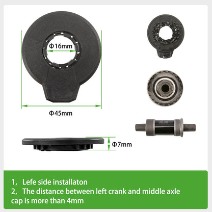 E-Bike ombouwset 36V 250W 26" Voormotor Kit Fiets E-Bike Naafmotor in Zwart